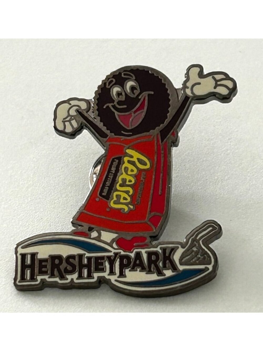Hersheypark Reeses Character Enamel Pin Collectible Lapel Badge